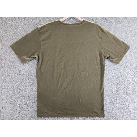 Vintage Military Shirt Mens Large Al Asad Iraq Air Base Punisher Green Air Force - Picture 3 of 5